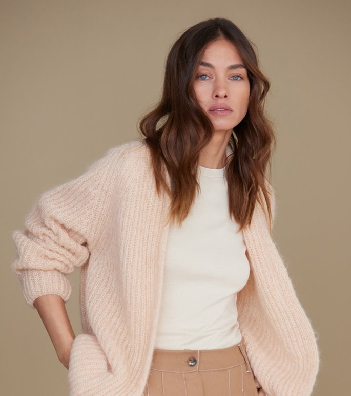 Lana Grossa RAGLAN-JAKKE Setasuri- Strikkeoppskrift (NO)